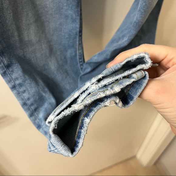 The Kooples Lizy Jeans Zip Fly 5 Pocket Style Distressed Size 26 - Picture 9 of 12